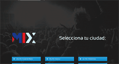 Desktop Screenshot of mixfm.mx